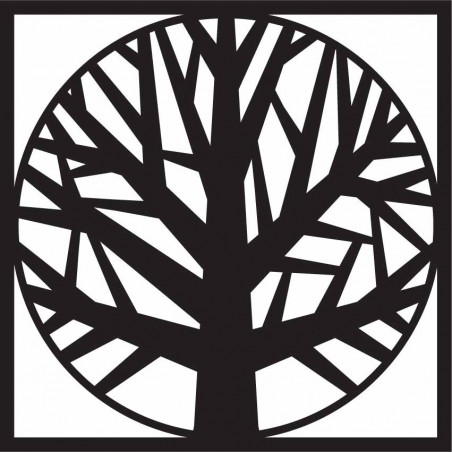 Imagine din lemn a unui copac într-un cadru - OMARF