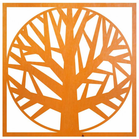 Imagine din lemn a unui copac într-un cadru - OMARF