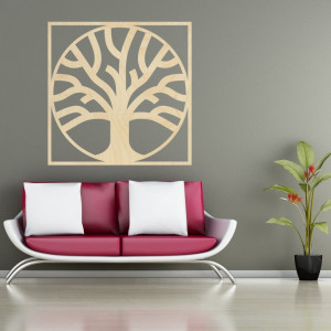 Sentop - pictură modernă de perete placaj - decor din...