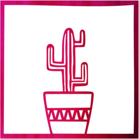 Pictură murală modernă cu cactus Pictură murală modernă cu cactus