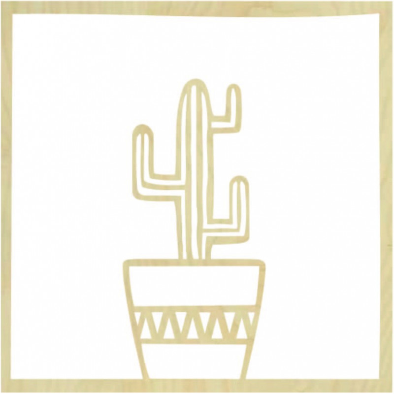 Pictură modernă pe perete - CACTUS ARYO | SENTOP
