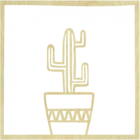 Pictură modernă pe perete - CACTUS ARYO | SENTOP
