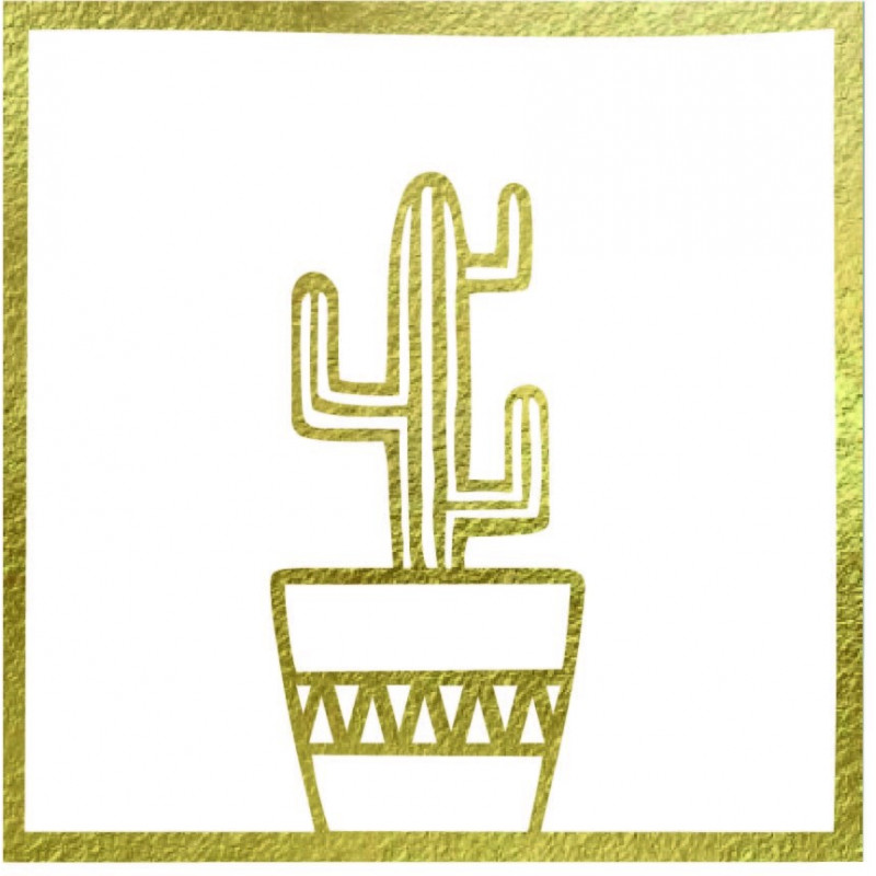 Pictură modernă pe perete - CACTUS ARYO | SENTOP