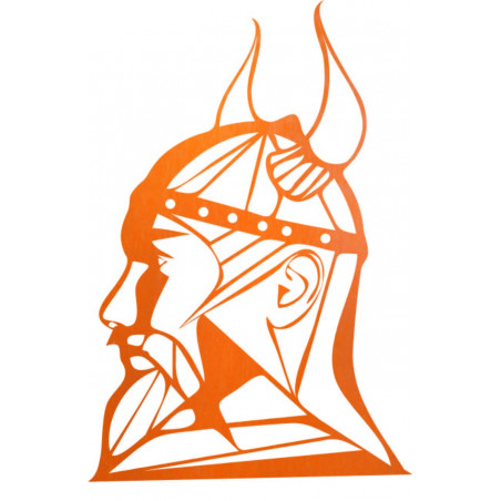 Imagine din lemn sculptat pentru perete Viking - RAGNAR