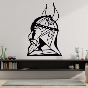 Imagine din lemn sculptat pentru perete Viking - RAGNAR