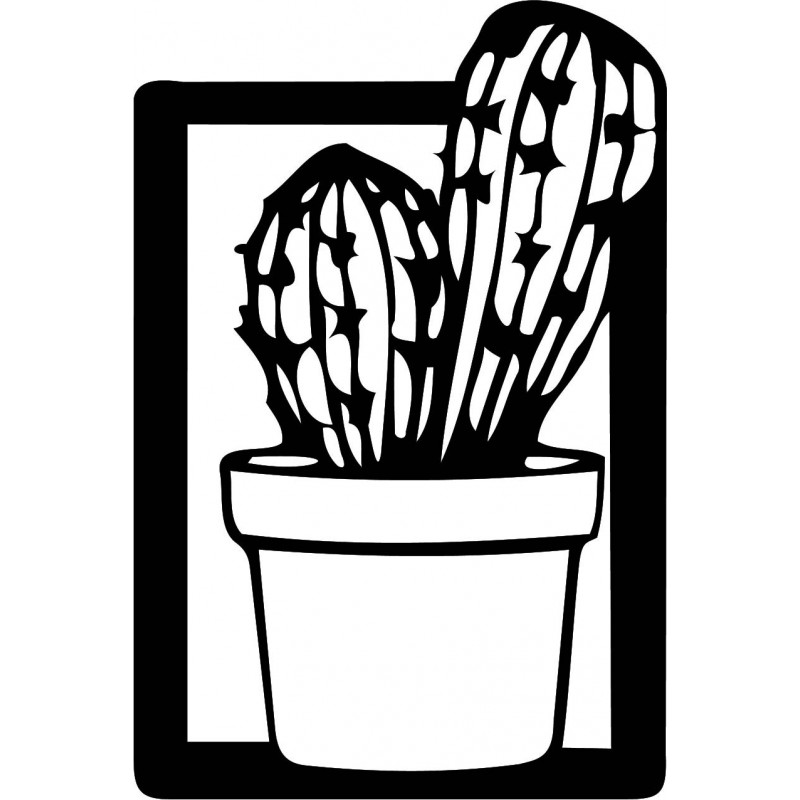Pictură de perete sculptată - CACTUS MAGNU |...