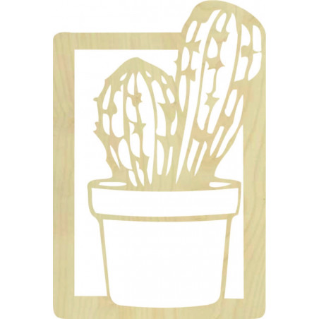 Pictură de perete sculptată - CACTUS MAGNU | SENTOP