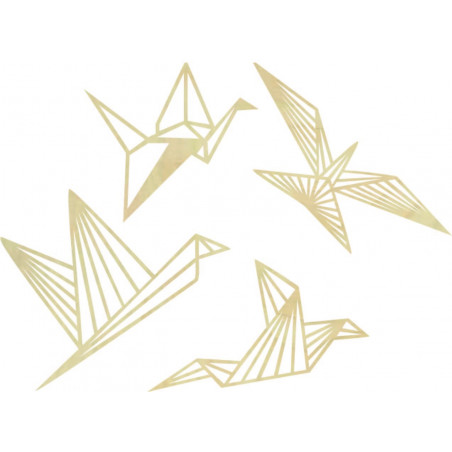 Pictură murală modernă - păsări libere 4 buc - LIBERDADE