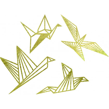 Pictură murală modernă - păsări libere 4 buc - LIBERDADE