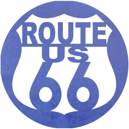 Imagine de perete din lemn U.S. ROUTE 66