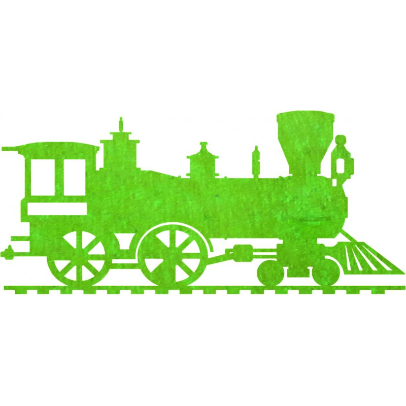 Pictură murală din lemn tren, locomotivă - THOMAS