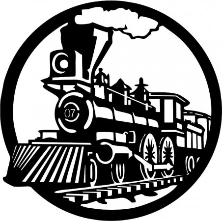 Imagine cu tren cu aburi, tren istoric - ETVAL