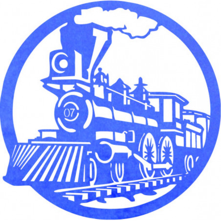 Imagine cu tren cu aburi, tren istoric - ETVAL