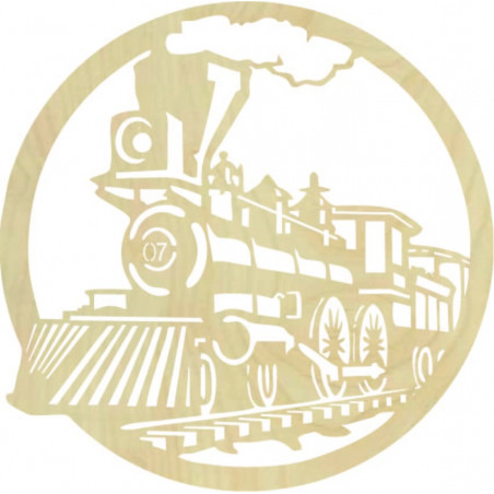 Imagine cu tren cu aburi, tren istoric - ETVAL