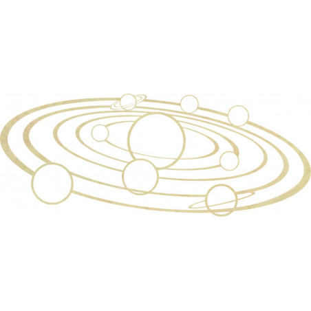 Artă de perete modernă Sistem solar - SOLAR