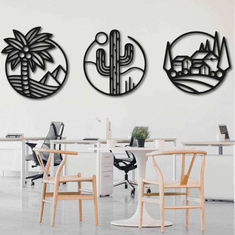 Pictură murală Sahara în trei piese - ARAHSA