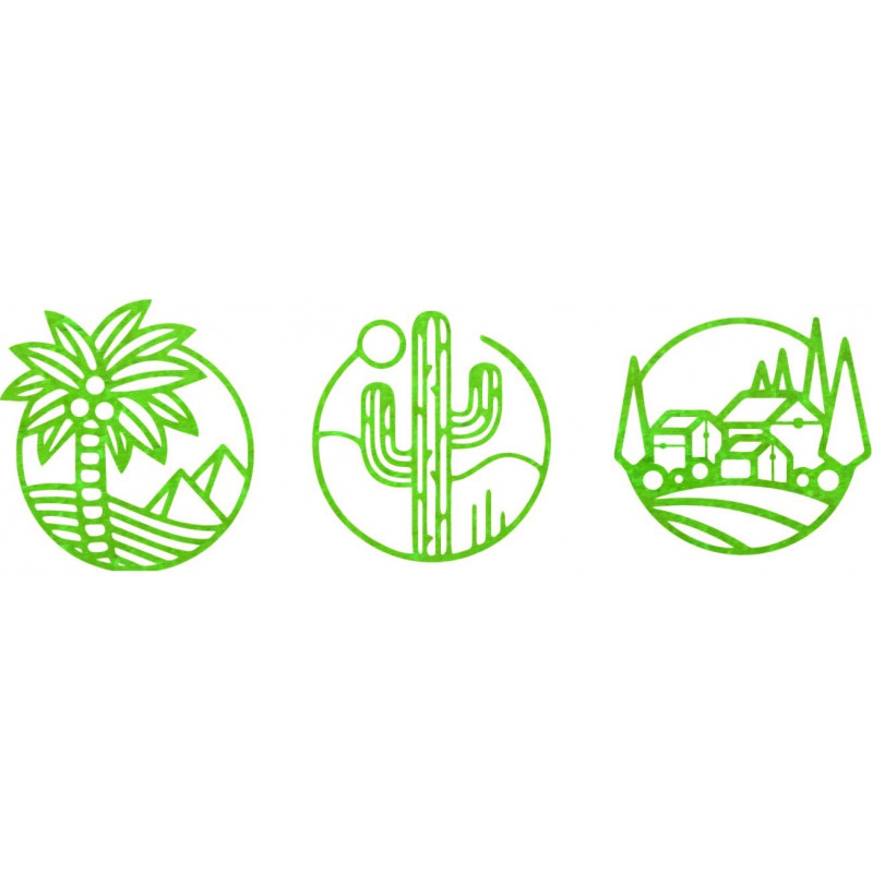 Pictură murală Sahara în trei piese - ARAHSA