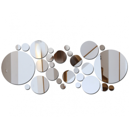 Oglinzi decorative. Sticker de perete cu oglindă, ca imagine sau decor, sticker acrilic 3d