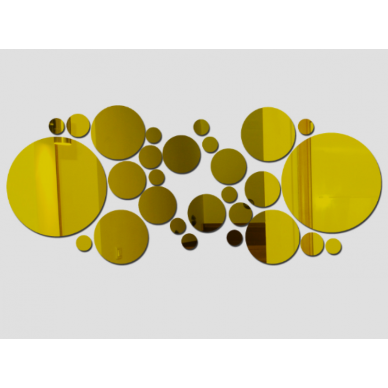 Oglinzi decorative. Sticker de perete cu oglindă, ca imagine sau decor, sticker acrilic 3d