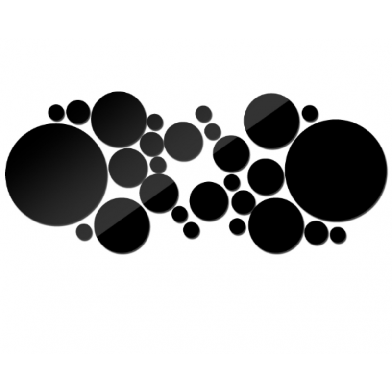 Oglinzi decorative. Autocolante oglinda pe perete ca o imagine sau decor, autocolant 3D acrilic