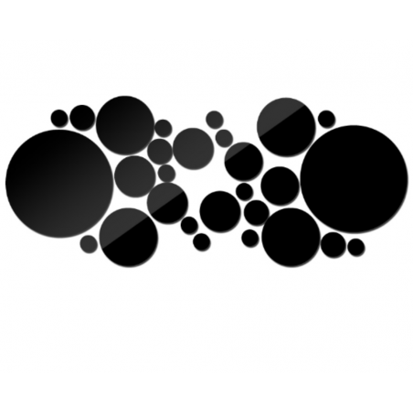 Oglinzi decorative. Autocolante oglinda pe perete ca o imagine sau decor, autocolant 3D acrilic