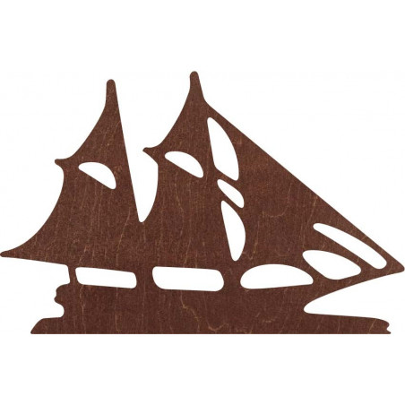Tablou sculptat pe peretele unui velier din lemn - MARINER | SENTOP