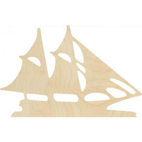 Tablou sculptat pe peretele unui velier din lemn - MARINER | SENTOP