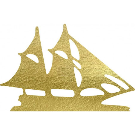 Tablou sculptat pe peretele unui velier din lemn - MARINER | SENTOP
