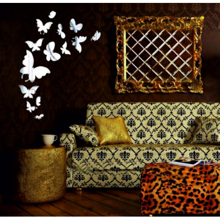 Oglinzi decorative. Sticker de perete cu oglindă, ca imagine sau decor, sticker acrilic 3d