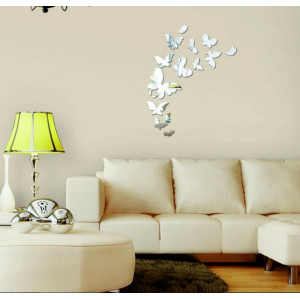 Oglinzi decorative. Sticker de perete cu oglindă, ca imagine sau decor, sticker acrilic 3d 2