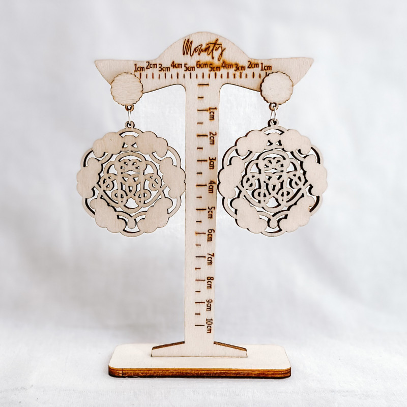 Cercei din pandantiv din lemn AURORA - MONATY |...