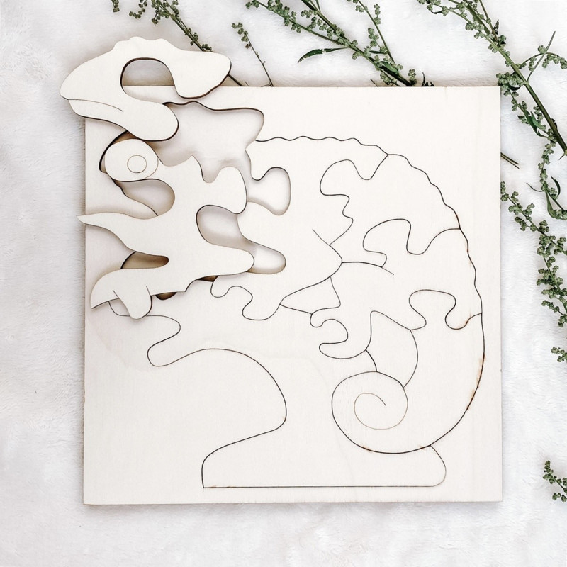 Insert montessori din lemn pentru copii -...