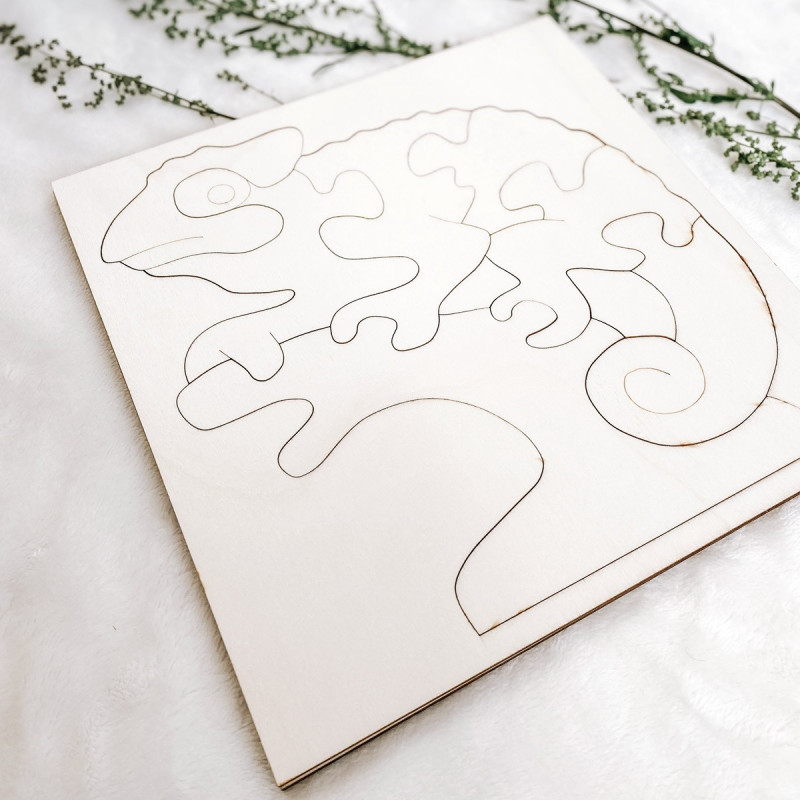 Insert montessori din lemn pentru copii -...