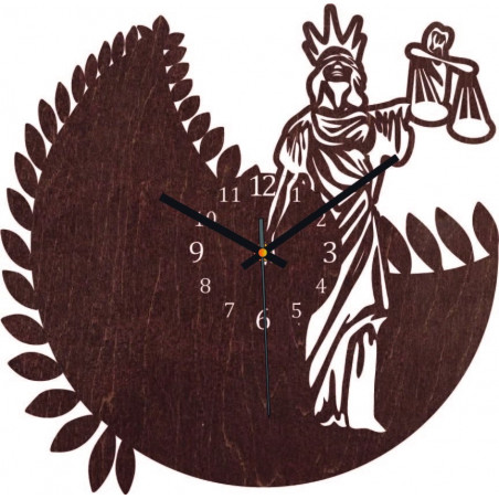 Ceasul semn al zodiacului - Balanță - atât negru cât și natural