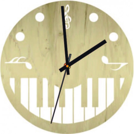 Wall Clock partitura si pian - HORTO