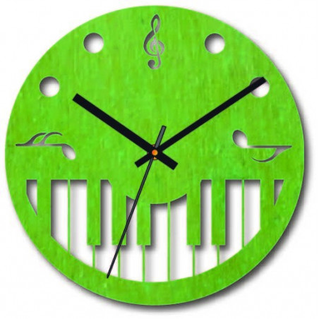 Wall Clock partitura si pian - HORTO