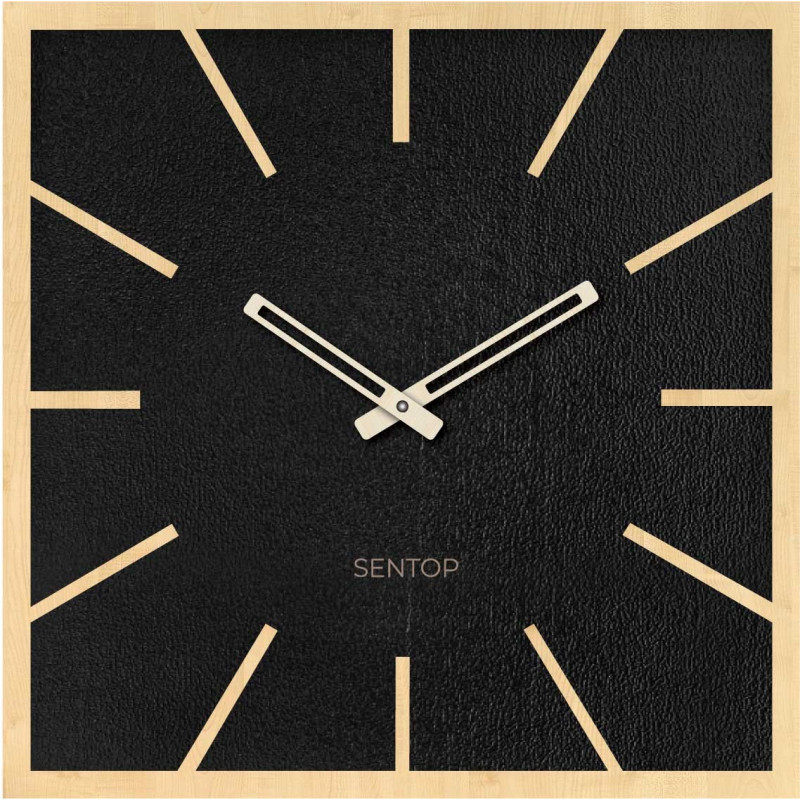 Ceas de perete din lemn de arțar HDF - până la...