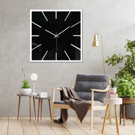 Ceas de perete oglindă dimensiune 30 - 50 cm