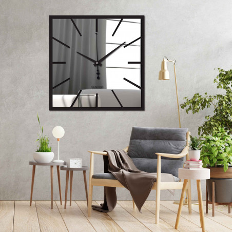 Ceas de perete oglindă dimensiune 30 - 50 cm