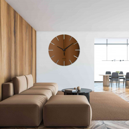 Ceas de perete din plexiglas colorat - APLEND