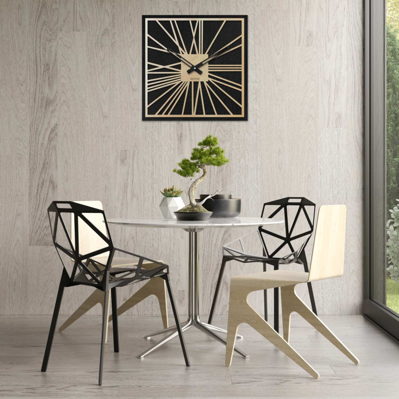 Ceas de perete din lemn - JAVOR