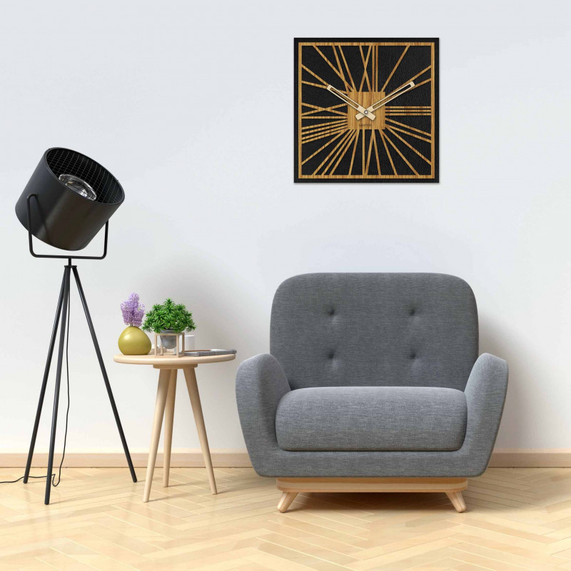 Ceas de perete din lemn - Sentop | HDFK031 |...