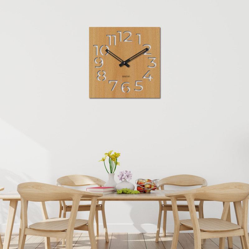 Ceas de perete - Sentop | HDFK033 | lemn