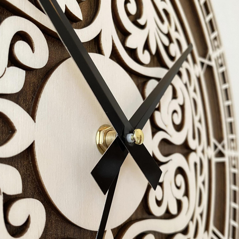 Ceas de perete elegant din lemn - Sentop |...