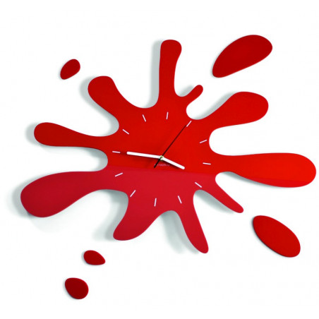 Dimensiunea ceasului de perete X-momo. Ceas de perete cu design realizat din PMMA Dimensiunea ceasului de perete X-momo. Ceas de perete cu design realizat din PMMA