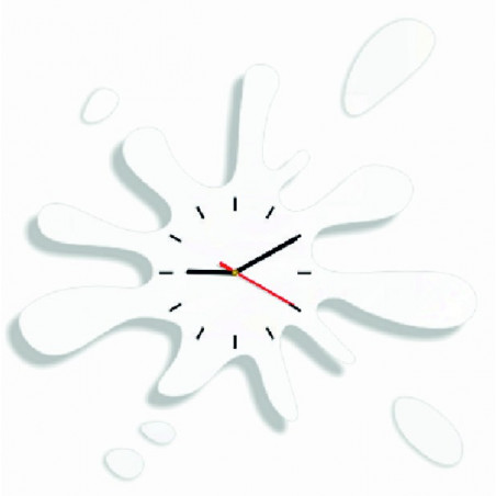 Dimensiunea ceasului de perete X-momo. Ceas de perete cu design realizat din PMMA Dimensiunea ceasului de perete X-momo. Ceas de perete cu design realizat din PMMA