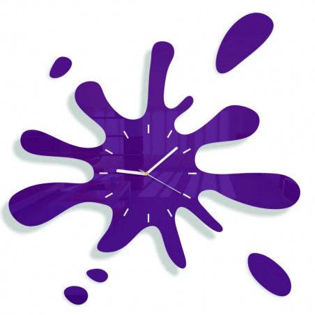 Dimensiunea ceasului de perete X-momo. Ceas de perete cu design realizat din PMMA Dimensiunea ceasului de perete X-momo. Ceas de perete cu design realizat din PMMA