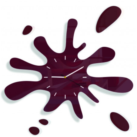 Dimensiunea ceasului de perete X-momo. Ceas de perete cu design realizat din PMMA Dimensiunea ceasului de perete X-momo. Ceas de perete cu design realizat din PMMA