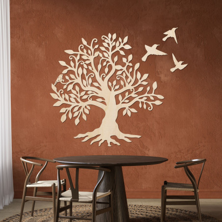 Pictură pe lemn - Armonia naturii - SLOBODA