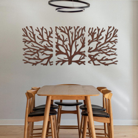 Decor de perete din trei piese - MAVAMF